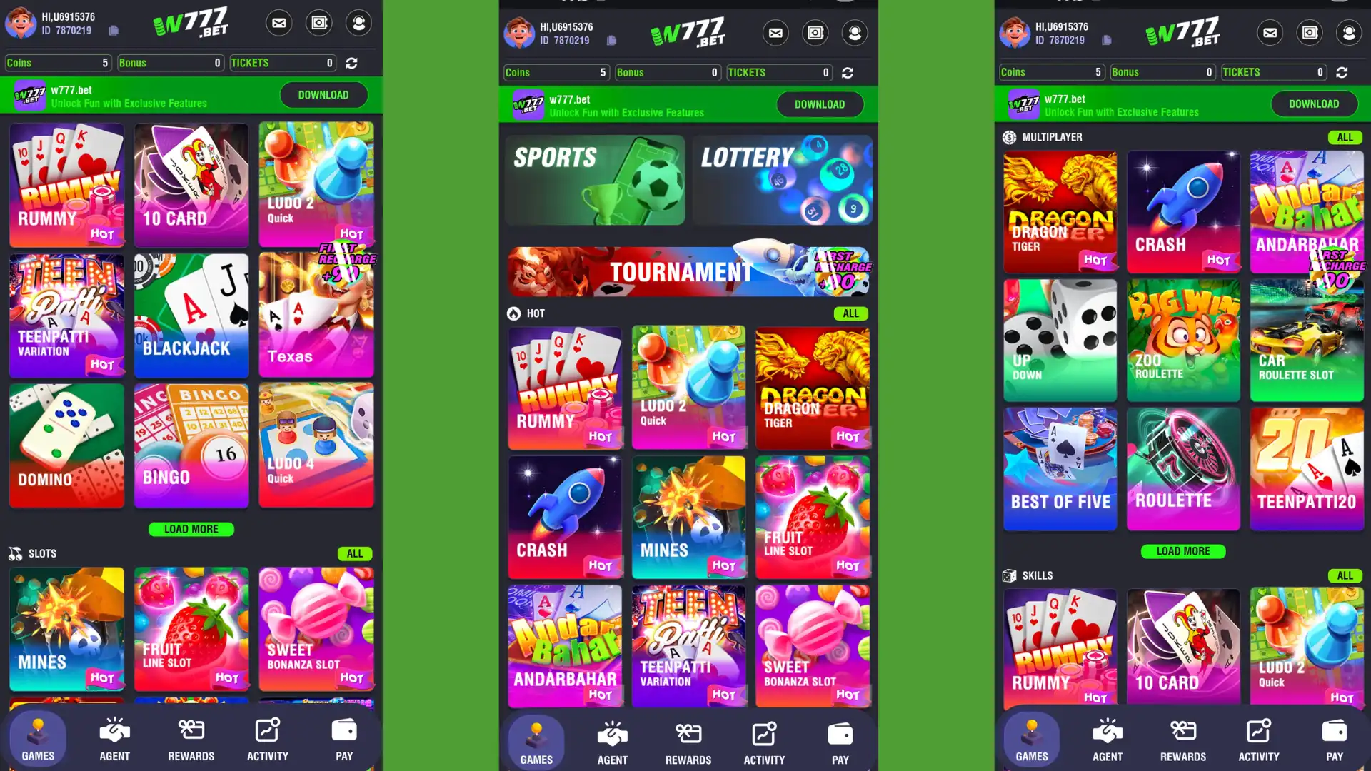 W777-bet-games